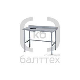 Стол для сбора отходов Atesy СРО-С-1Л- 950.600-02 (СРО-3/ 950 левый)