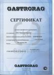 Сертификат официального дилера "Gastrorag"