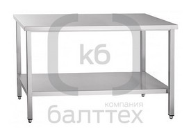 Производственный стол ABAT СПРО-6-1 (нерж. с полкой)